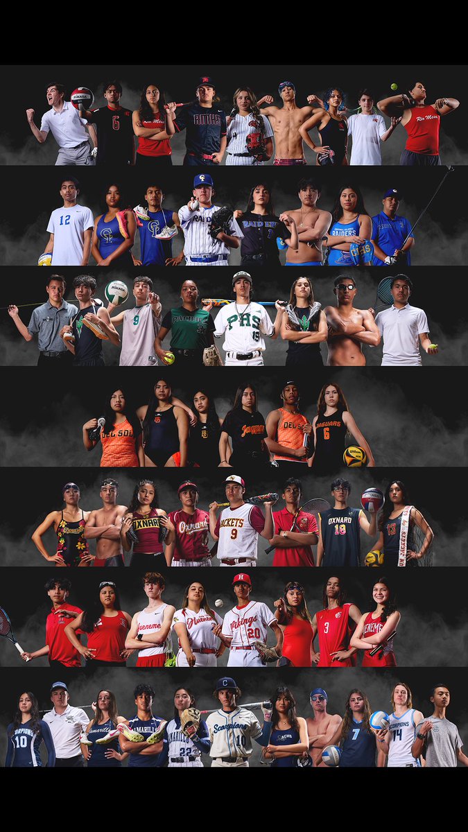 Check out all of our Spring Sport Athletes representing 🔥💪