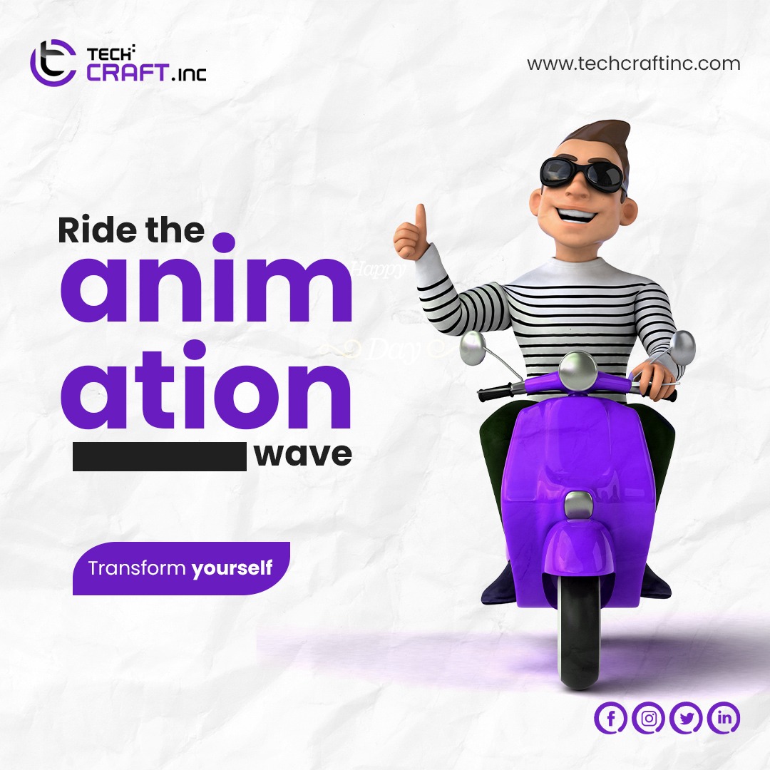 Let's bring your brand to life with captivating animations from TECH CRAFT Inc.! #animationstudio #engagingcontentcreation #brandstorytelling #TECHCRAFTInc #animationpower #animationservices #animationcompany