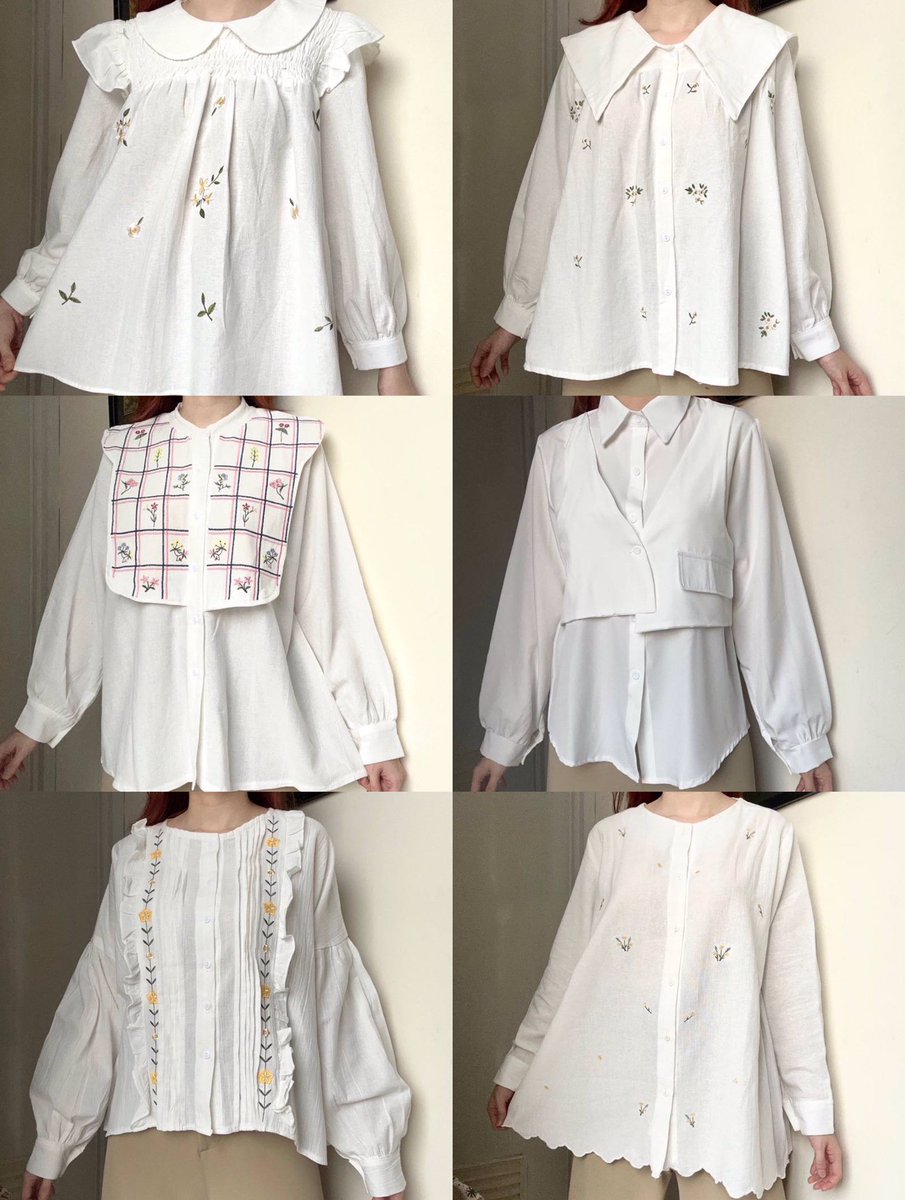 rekomendasi korea blouse wanita brand lokal🍃

A thread