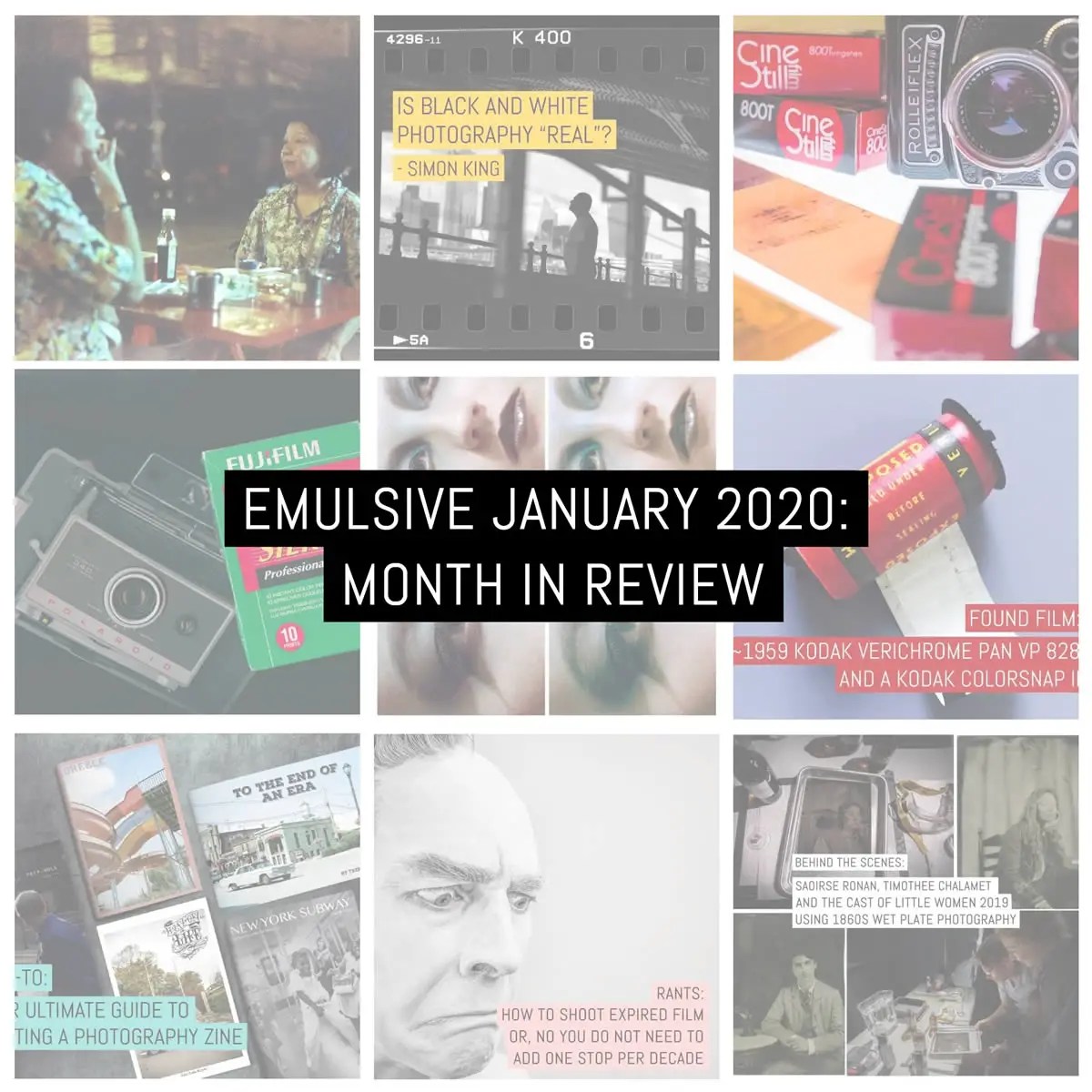 Catch up with what you missed. Here's the month in review for February 2020. Read on at: emulsive.org/articles/best-… #shootfilmbenice, #filmphotography, #believeinfilm