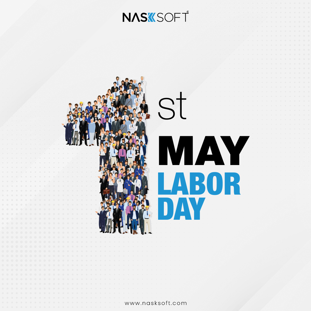 Happy Labour Day from NaskSoft! Today, we celebrate the hard work, dedication, and achievements of workers everywhere. Here's to you, the backbone of our society. Contact Us Now: 0305 1115551 nasksoft.com #LabourDay #LaborDay #WorkersDay #MayDay #LaborRights #Nasksoft