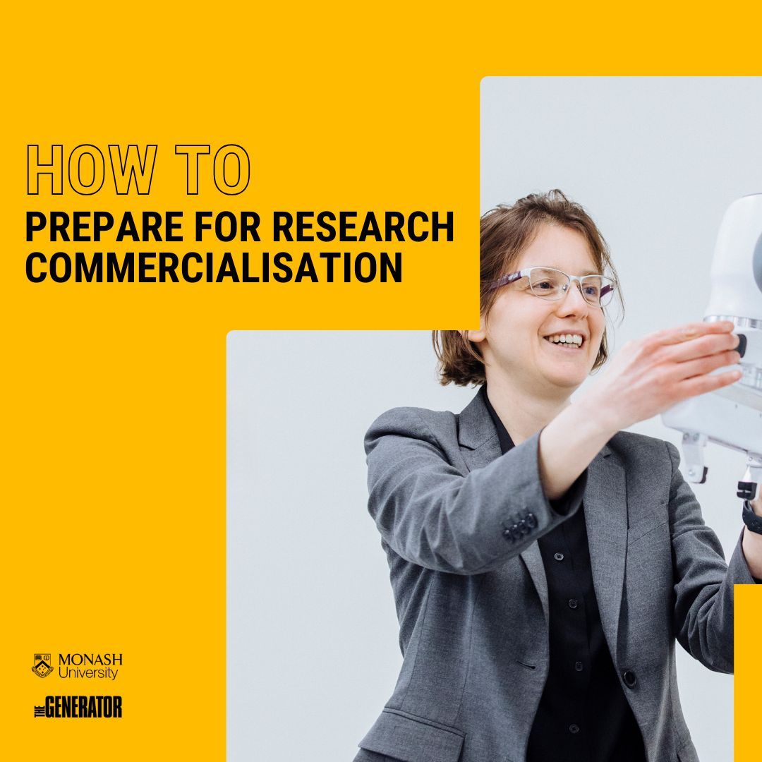 Are you ready to take your research to the next (commercialisation) level? Join us on the 30th May for 'How to Prepare for Research Commercialisation' to explore strategies to bridge the gap between academic research and commercial applications.  Register: buff.ly/4aTUkQt