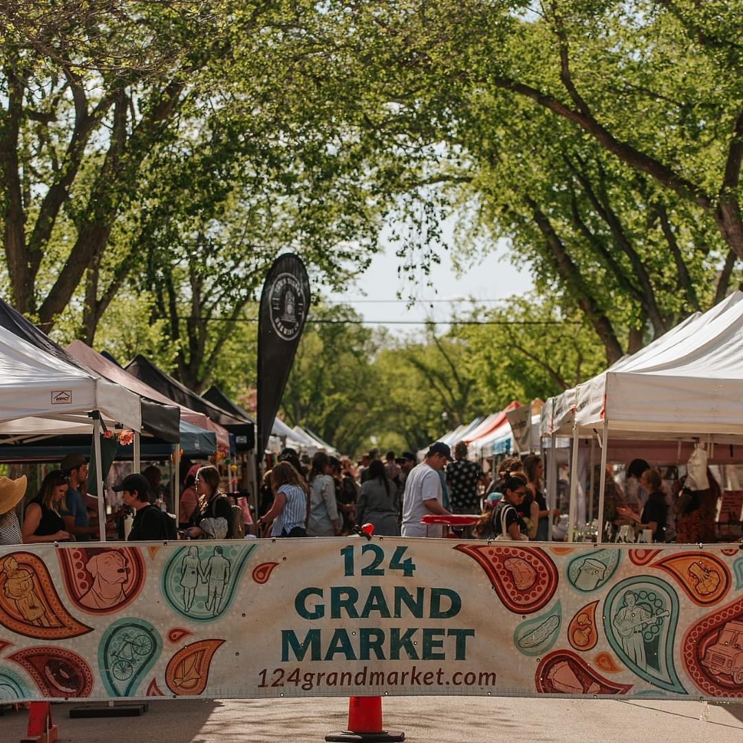 @124grandmarket is back on 124 Street & Area this May 9! Thu. markets at 108 Ave & 124 St📍 starts on May 9 from 4 pm to 8 pm. Sun. markets at 102 Ave & 124 St📍starts on June 2nd from 11-3 pm. Come support local and small businesses here on 124 Street & Area! #shop124street #yeg