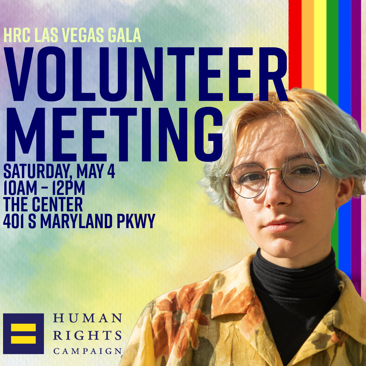 We are still looking for volunteers for the 2024 @HRCLasVegas Gala. Join us this Sat, May4 from 10am-12pm as we finalize & delegate shifts & assignments. Your support will be crucial in making this event a success! facebook.com/share/Ajt9erjY…
