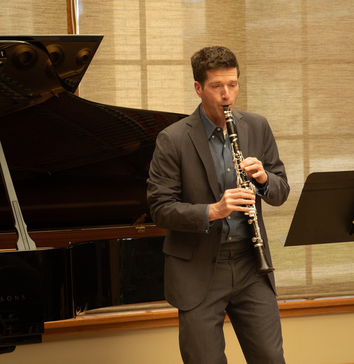 Recent recital by Dr. Brooks Hafey and Guest Artist Dr. Blake McGee.🎶🎵🎶 #CSCeagles #chadronstatecollege