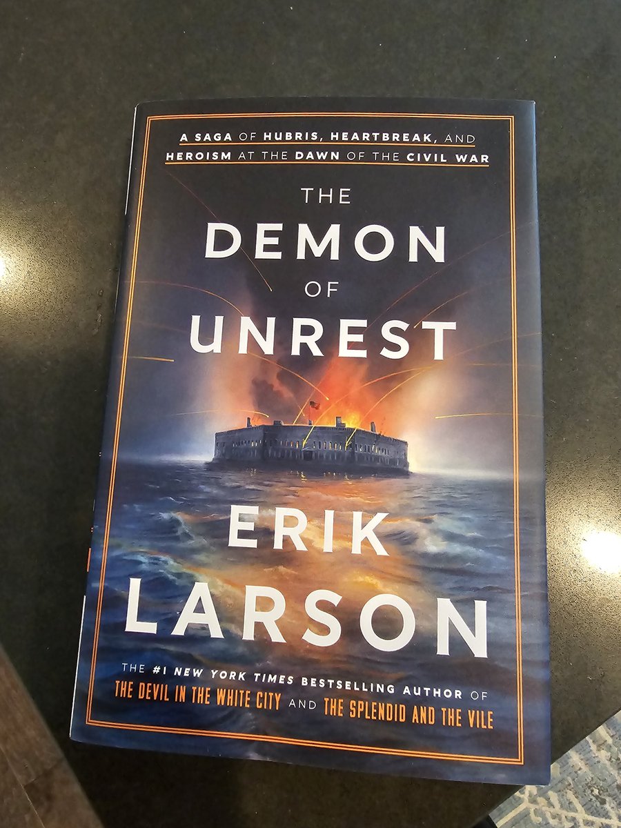 New Erik Larson just dropped!!