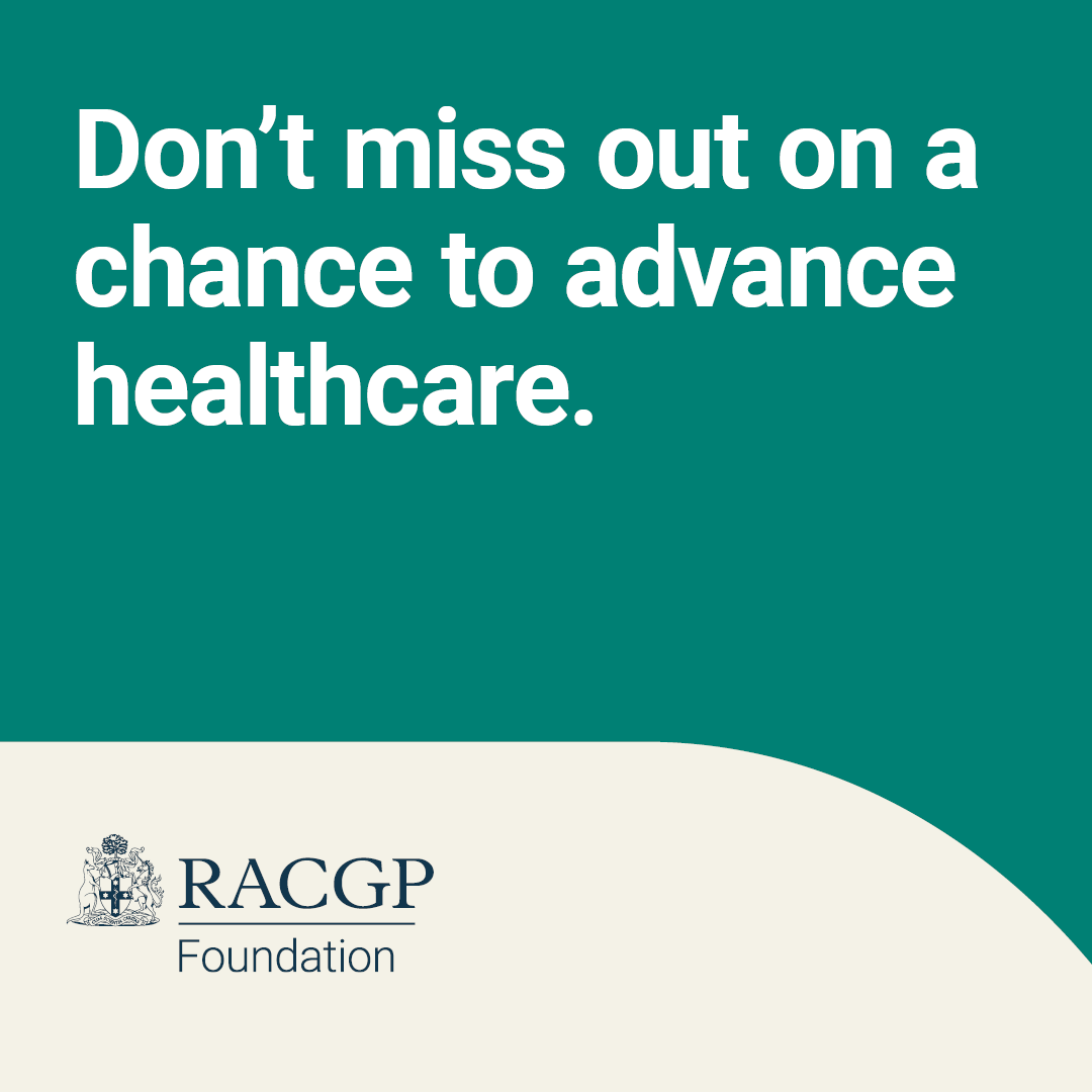 LAST CHANCE! Don’t miss out on a chance to advance healthcare. Applications for RACGP small and medium grants close at 5pm AEST TODAY. Secure your funding. Apply Now: bit.ly/4aZz4J1 #racgp #racgpfoundation #annualgrants