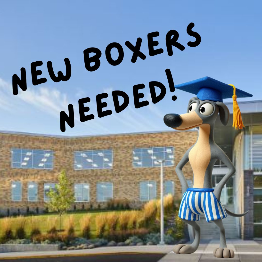 🎉We are gearing up for an epic senior bash &amp; need your help!💪In order to make our famous Boxer Bingo a success, we're on the hunt for S-XL (NEW) classic cotton boxers🩳💫👉Most needed are M &amp; L👈📦🐾Drop off in PHS main office-THANK YOU! 💙
#SeniorParty #boxerbingo #classof2024