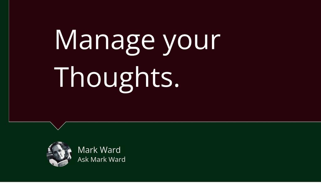 What are you ordering?

Read more 👉 lttr.ai/ASD2U

#MarkWard #mindfulness #PersonalDevelopment #Life #Inspiration