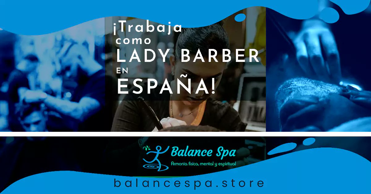 « Aquí te entrego Más de 100 Ofertas de Trabajo como Lady Barber en España junto a un Curso Certificado en Barbería que te ayudarán muchísimo, además te mencionaré… Origen » #BalanceSpa balancespa.store/trabaja-como-l…