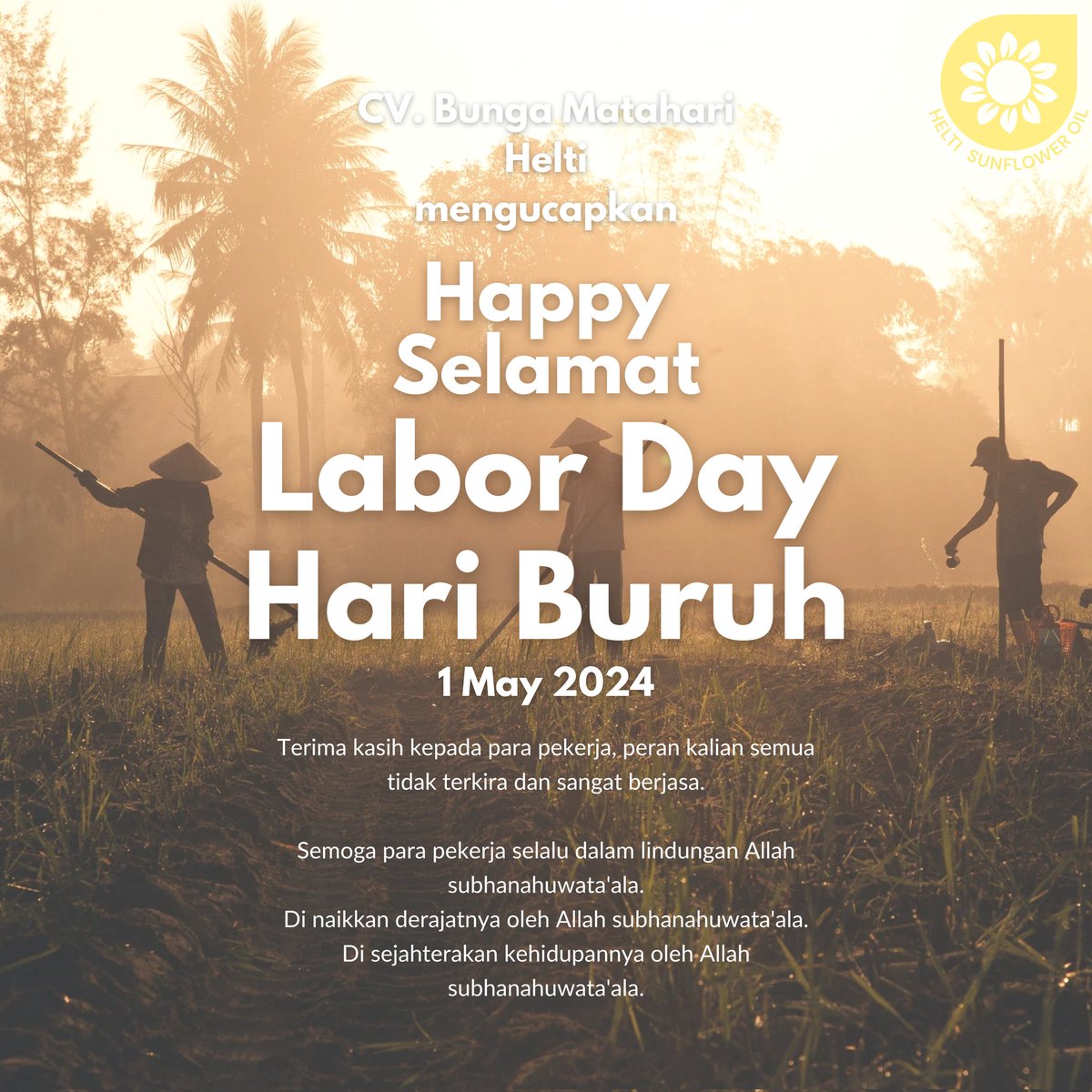 amanuddinmalik's tweet photo. CV. Bunga Matahari 

#hariburuh
#laborday
#helti
#sehat
#kesehatan
#sakit
#kesakitan
#penyakit
#herbal
#pengobatan
#obat
#medis https://t.co/ZijlIrbRlu