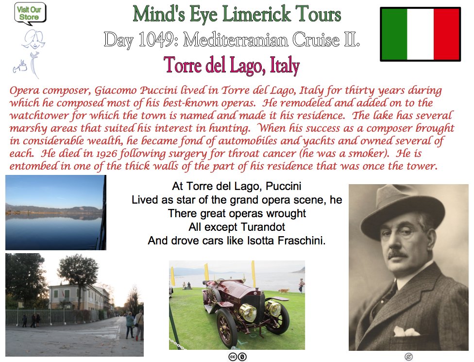 #Limerick #fun #humor #store #TorredelLago #Puccini #Tower #IsottaFraschini #Turandot #opera #Italia zazzle.com/store/mindseye…