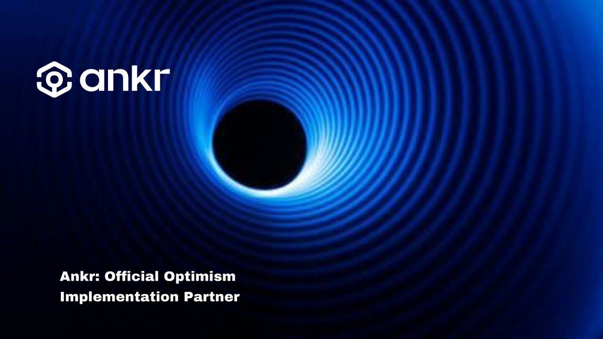 As Optimism's implementation partner, Ankr empowers developers to easily create L2 solutions on the OP Stack. Build with confidence, scale with ease. #ANKR #Optimism #ImplementationPartner