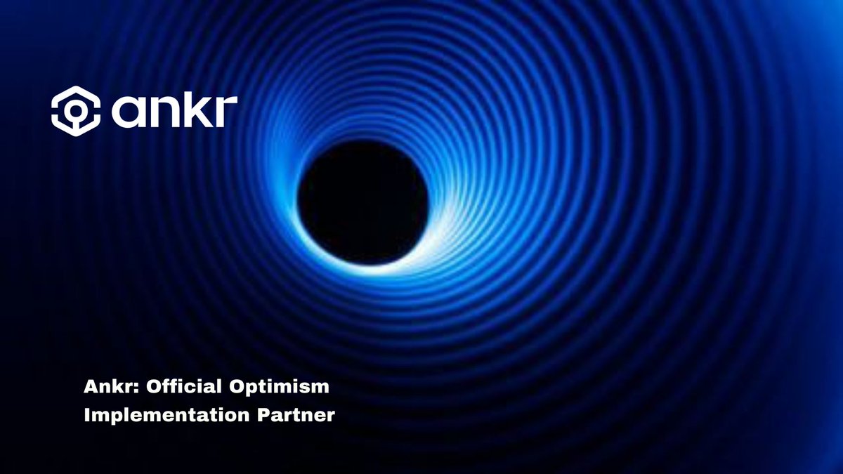 BellaCuzy's tweet image. As Optimism's implementation partner, Ankr empowers developers to easily create L2 solutions on the OP Stack. Build with confidence, scale with ease. #ANKR #Optimism #ImplementationPartner