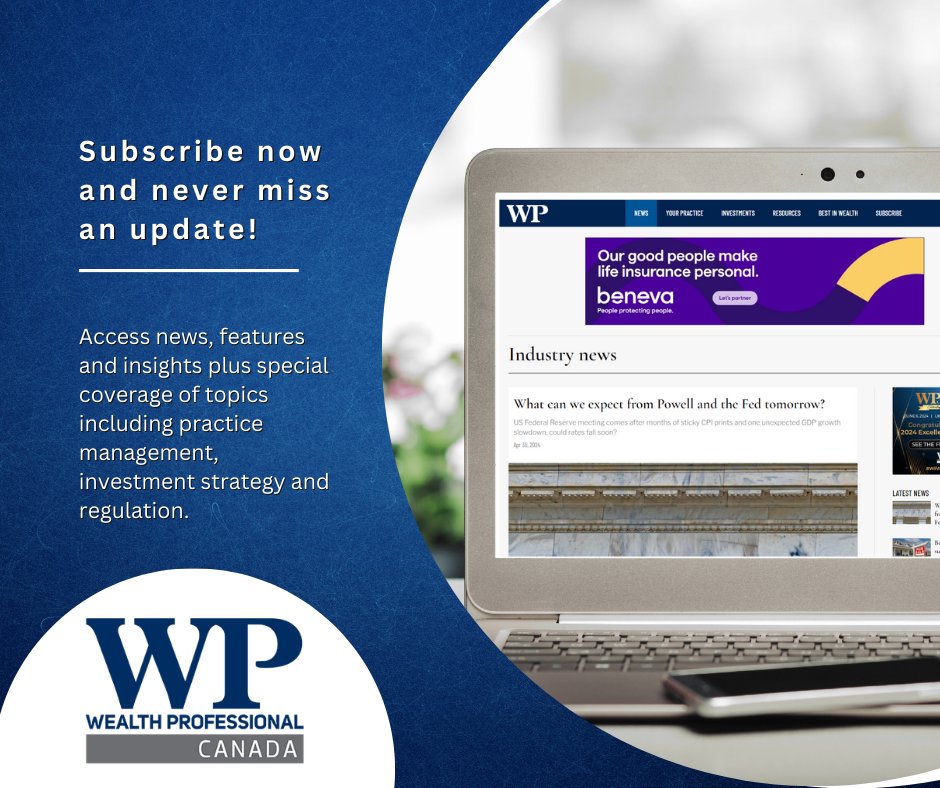 Subscribe for FREE to our newsletter and stay updated on the latest trends, insights, and news in the wealth industry! 💸📈 Don't miss out on valuable content to help you succeed! Sign up here: hubs.la/Q02vClgj0 #WealthManagement #Finance #FinanceNews #Investment