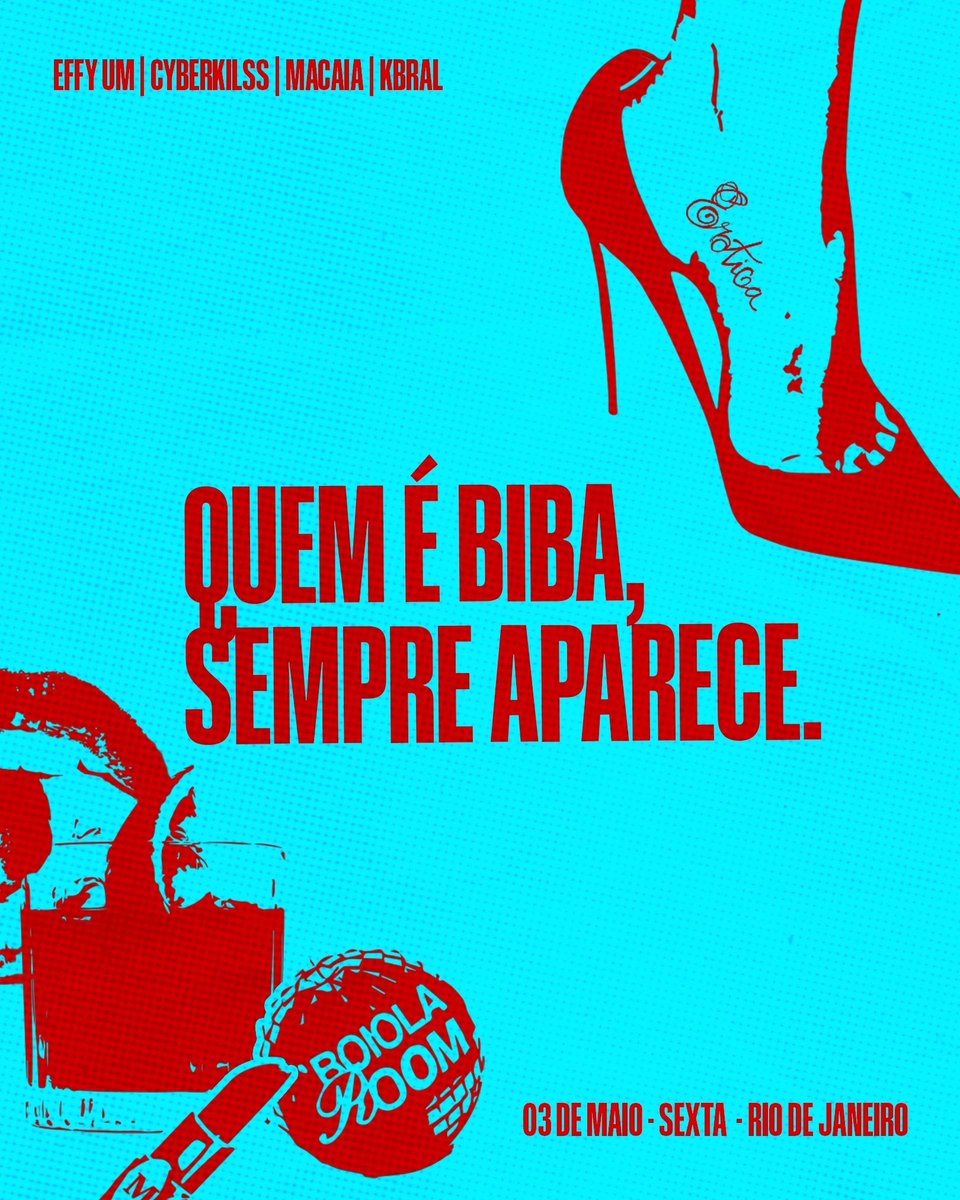Faltam 3 dias para finalmente a boiola acontecer e entregar tudo o que eu sempre quis no rolê.. acho que nunca expliquei aqui qual é a real proposta da boiola e agora vou dar o papo em uma linha curta 🧶

guedder.com/evento/boiolar…