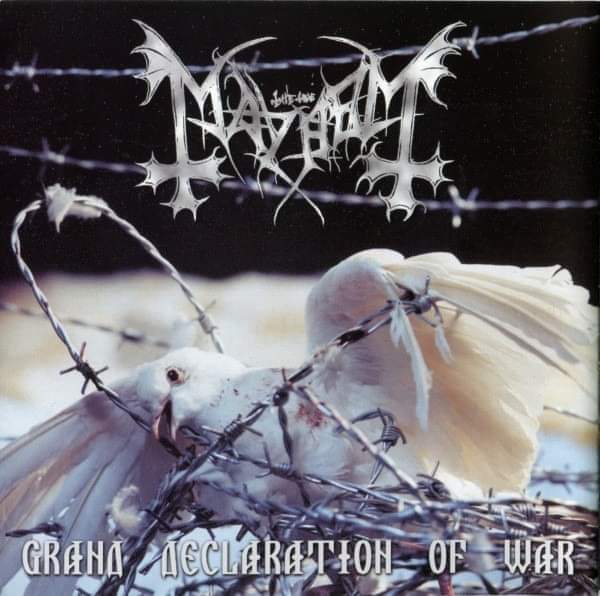 MAYHEM ' Grand declaration of war ' Released on May 1 st 2000 24 Years ago today !