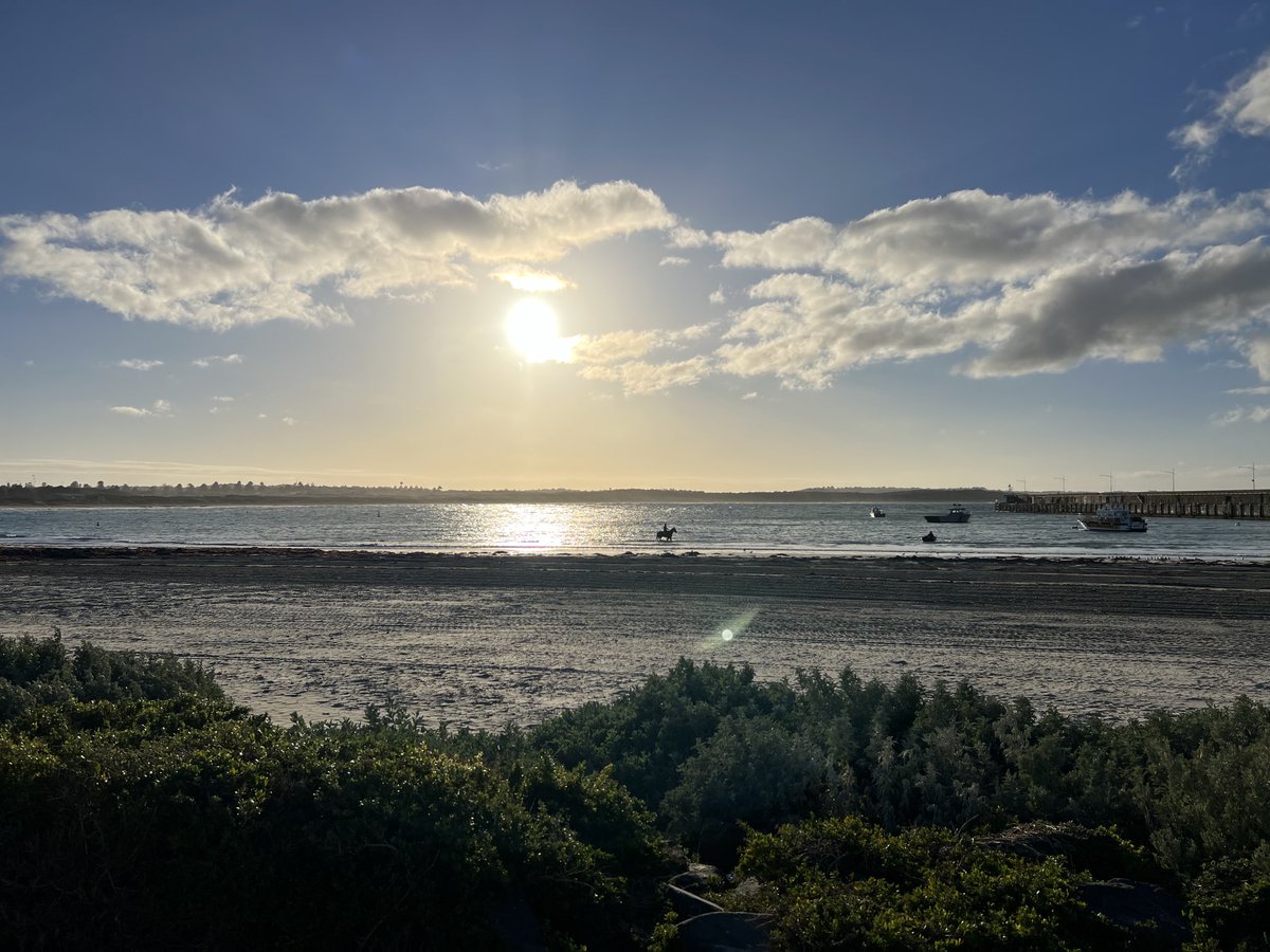 Stunning morning at Lady Bay down at the Bool #TheBool2024