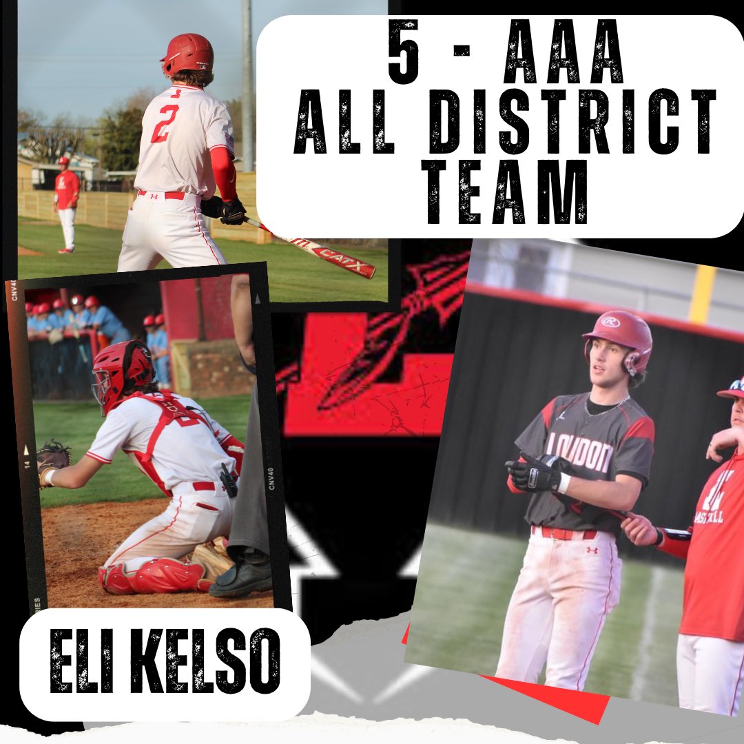 Eli Kelso is a 2024 District 5-AAA All district team member. @ke1soo is a Junior Catcher for Your Redskins. @RedskinRadio @RedskinsLhs @prepxtra @NewsHeraldSport @5StarPreps @ETBCAbsb