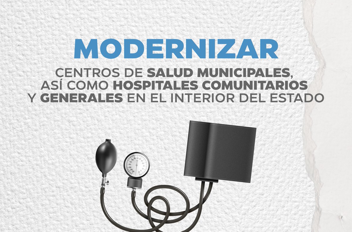 Para los próximos seis años vamos por el programa de infraestructura más grande de la historia de #Yucatán en materia de salud. Queremos que todas y todos los yucatecos tengan acceso a servicios médicos de calidad para una mejor calidad de vida. #RenánGobernador