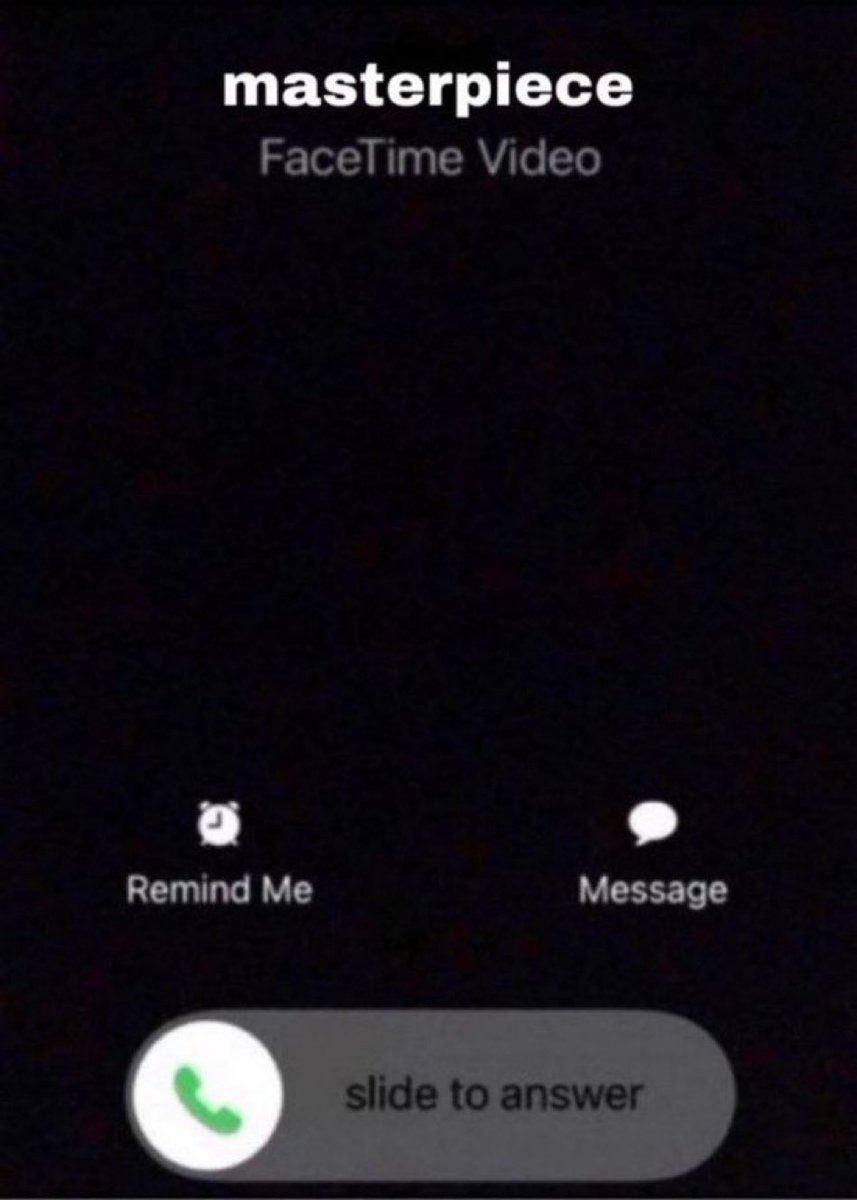 One sec, I’m getting a call from No Biggie