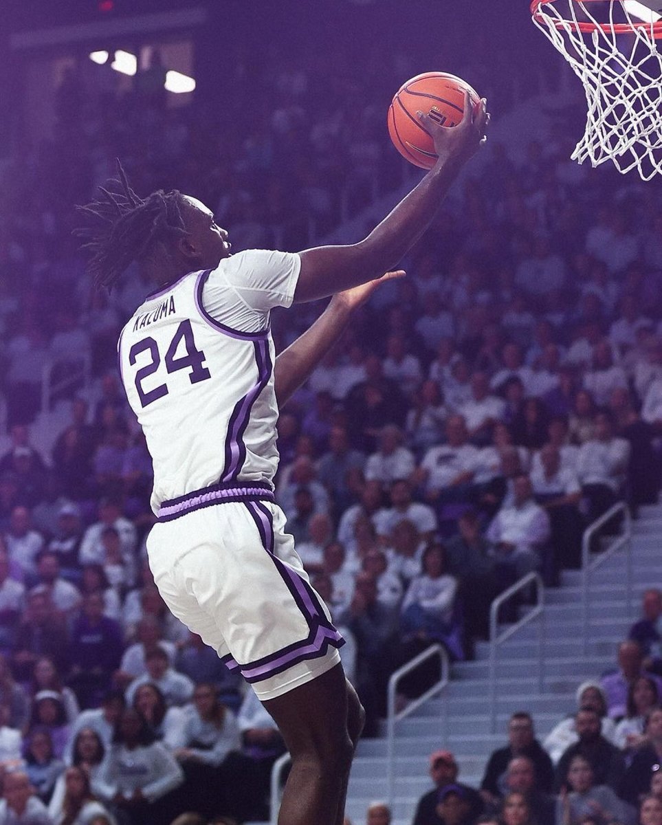 NEWS: Kansas State forward Arthur Kaluma plans to enter the transfer portal a source told @TheAthleticCBB Kaluma averaged 14.4 points and 7.0 rebounds per game