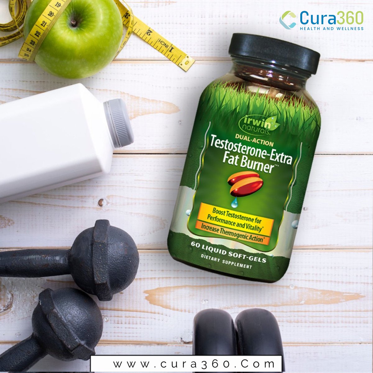 Testosterone Support + Fat Burning
abilities?

This dual-action formula has it all

 The search is over-you've found your new secret weapon

#testosterone #fatburner #secretweapon #irwinnaturals
#vitamins #minerals #supplements #wellbeing #wellness
#multivitamins #green #men