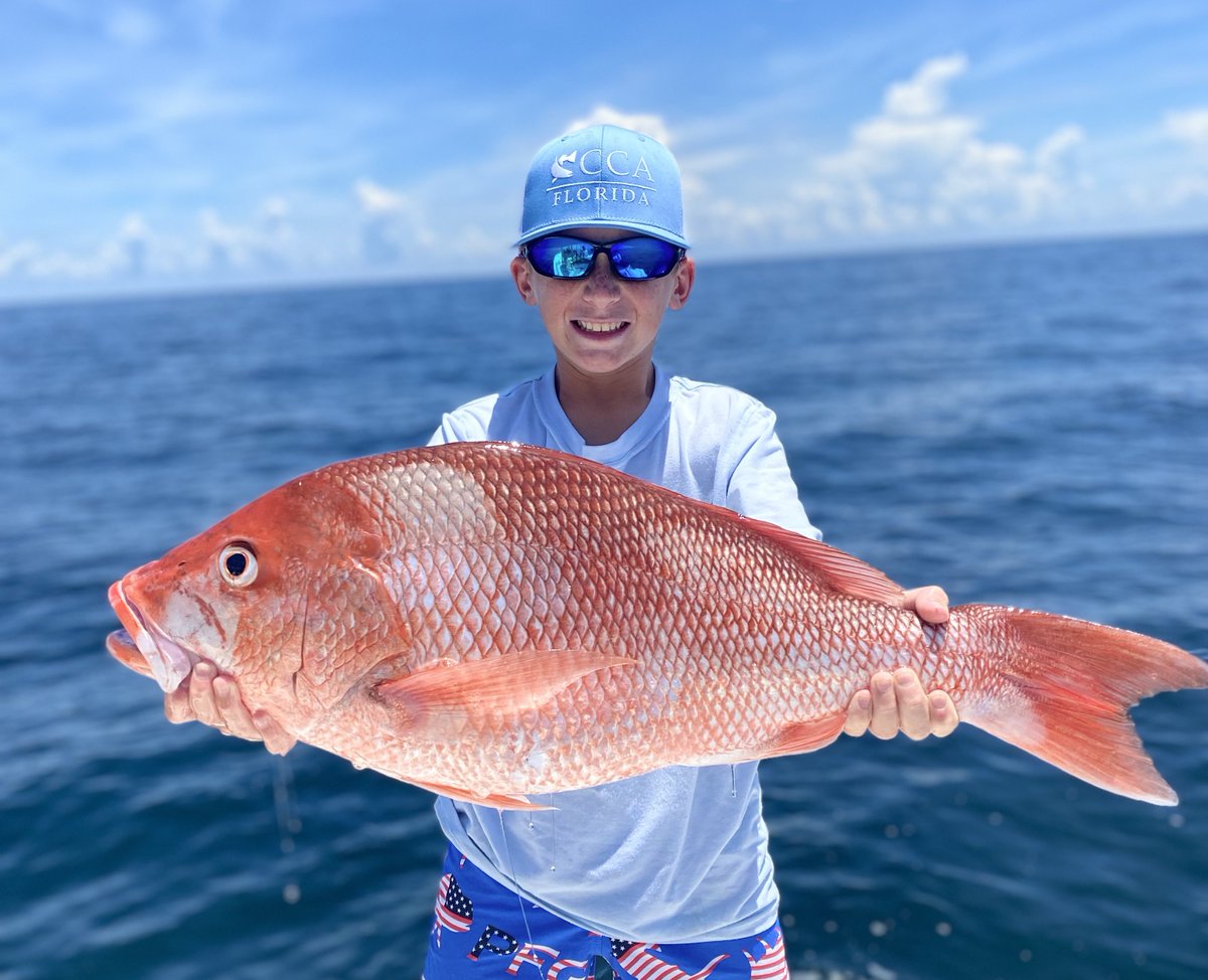 @GovRonDeSantis Announces 103-Day 2024 Gulf Red Snapper Recreational Season: bit.ly/4aUPbHH 

Photo credit: CAFM Angler, Cade Aukeman.