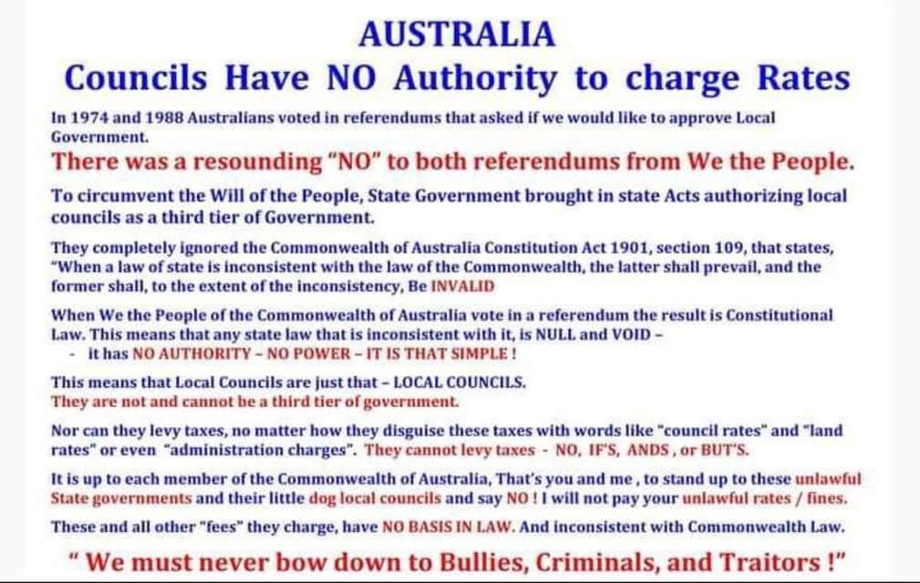 So why are we still PAYING COUNCIL RATES? They're installing facial recognition cameras everywhere prepping for your 15 minute prison cities. 

#Agenda2030 #SocialCreditScoringSystem #DigitalID  #FacialRevognition #CarbonFootPrint #Slaves