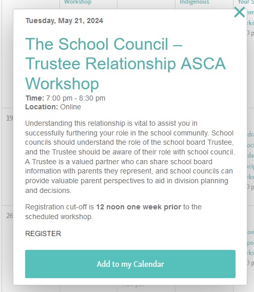 Register for this ASCA workshop by noon Tuesday May 14, 2024. ASCE grant eligible. albertaschoolcouncils.ca/school-council…
#schoolcouncil #parentengagement