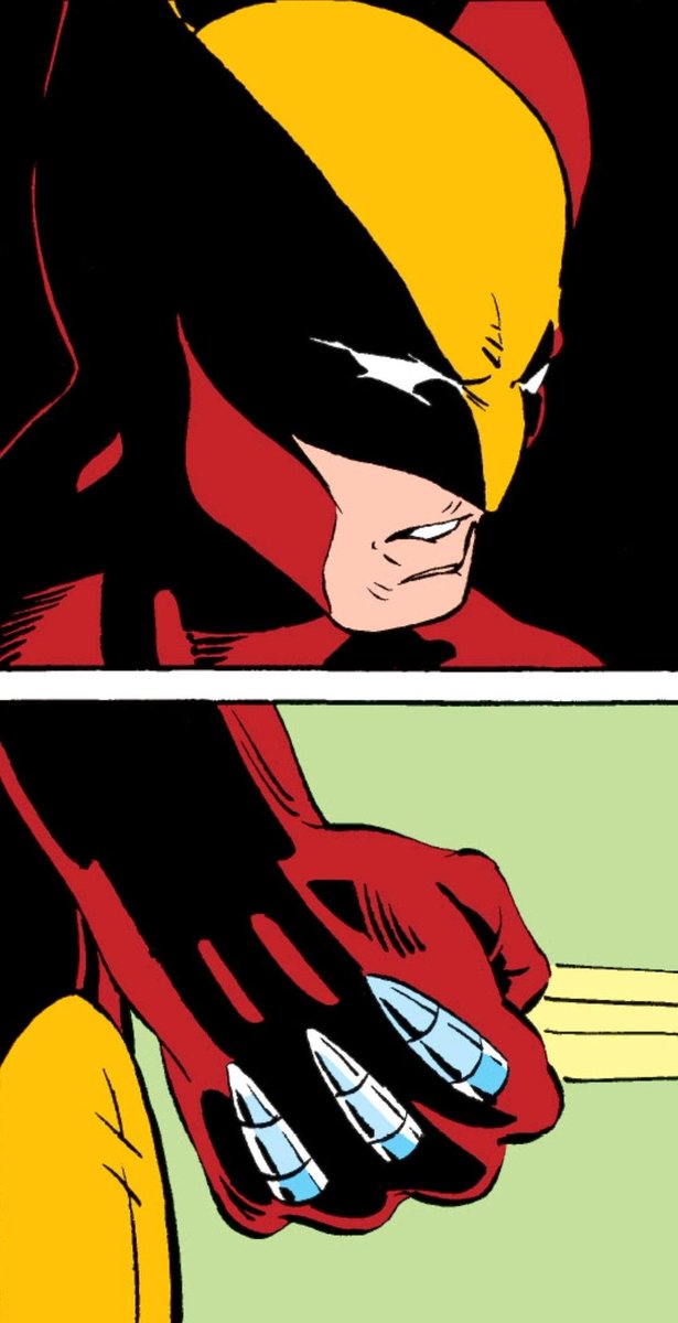I really like how Wolverine’s mask is drawn here