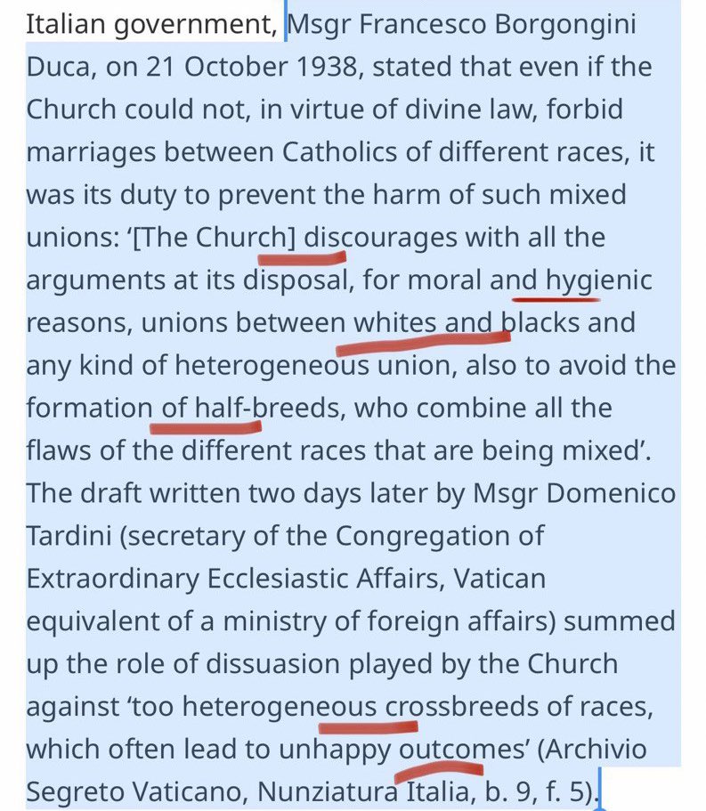 Guess you know better than the Apostolic Nuncio of Italy and the secretary of the Congregation of Ordinary Ecclesiastical Affairs huh?