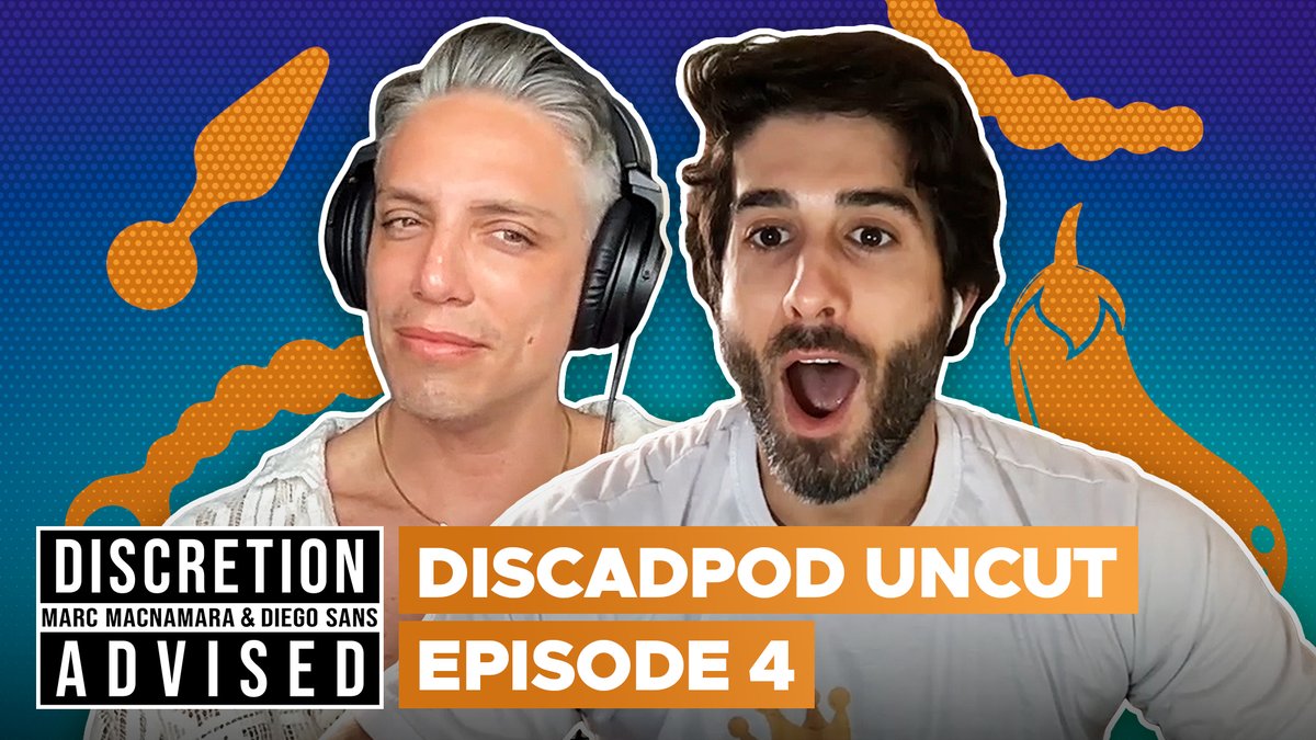 We're talking about everything from blue balls to body hair to some truly unique rimming techniques for the latest episode of DISCRETION ADVISED: UNCUT! Check it out over on Patreon. 🔥 @MarcMacNamara @DiegoSansPorn ▶️ Patreon.com/DiscAdPod