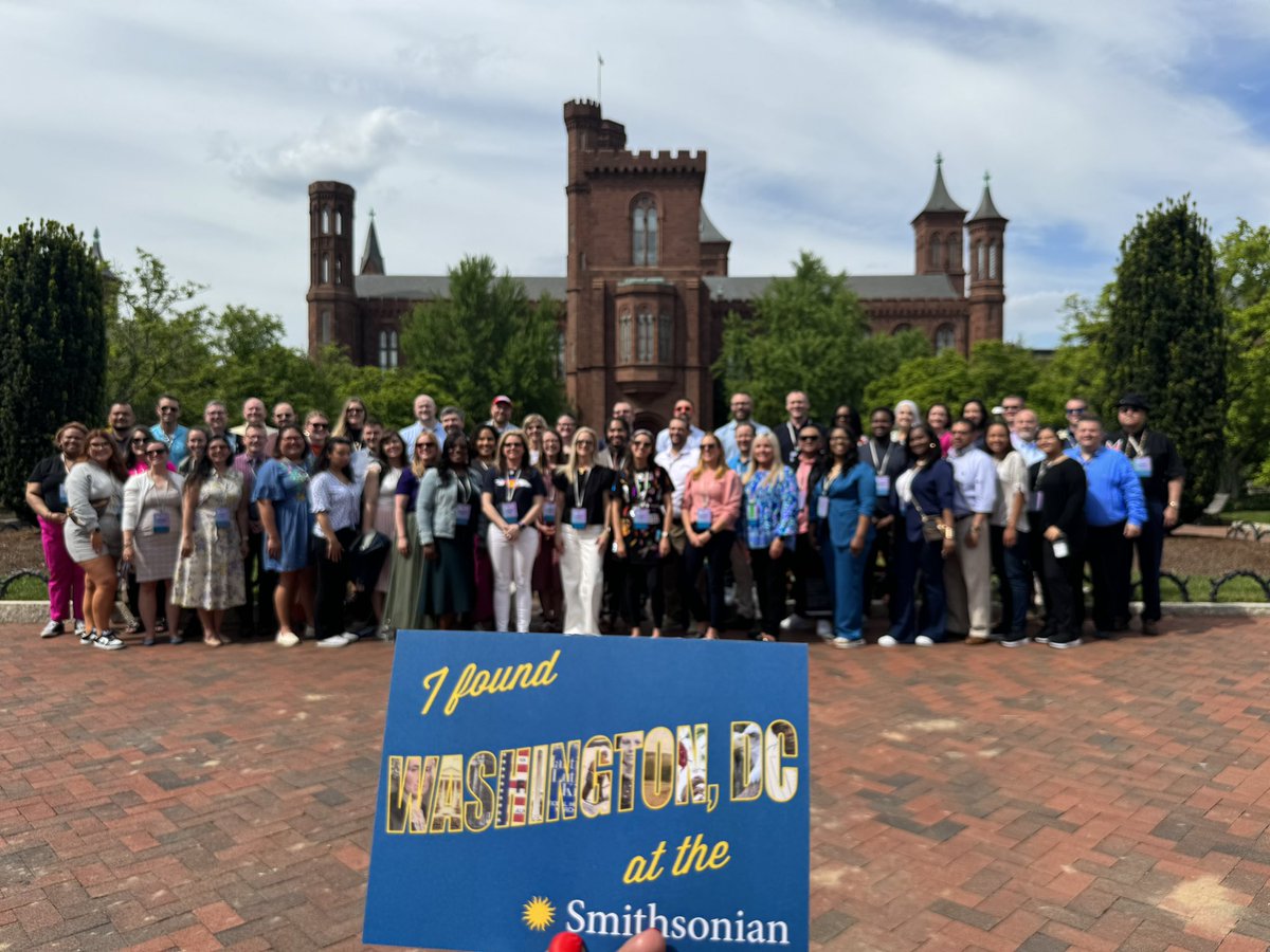 @smithsonian @SmithsonianEdu So much to LEARN and so much to EXPLORE at the @smithsonian! 

Grateful to @SmithsonianEdu for curating memorable learning experiences for #NTOY24 today! 

Catch up on what you missed here: 
lnkd.in/enxdpJJk