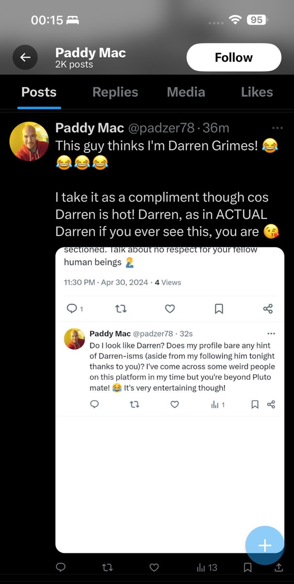 Darren Grimes sock account pwned😈😈😈😈😈
1/2