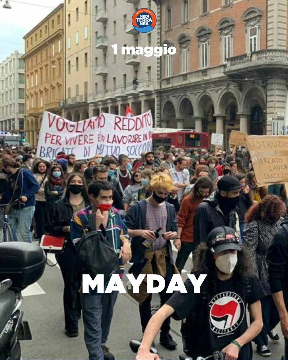 #1Maggio - Mayday Il Primo Maggio viene celebrato in tutto il mondo per ricordare e onorare le lotte passate e presenti dellə lavoratorə per i loro diritti. 1/2