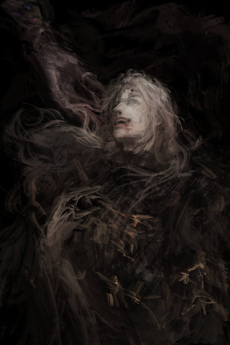 MsLeeSketchbook's tweet image. [#DarkSouls3 ]

Aldrich, devourer of gods / Dark Sun Gwyndolin