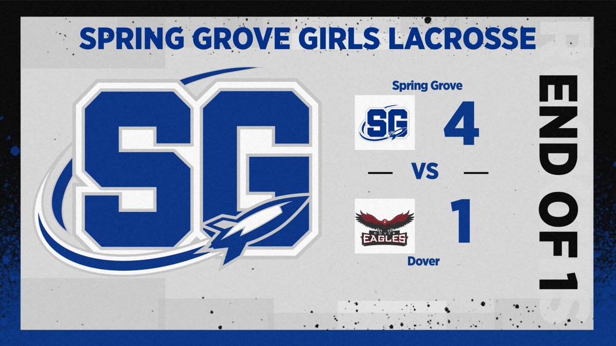 Girls Lacrosse jump out early after the 1st!!! #RocketPride