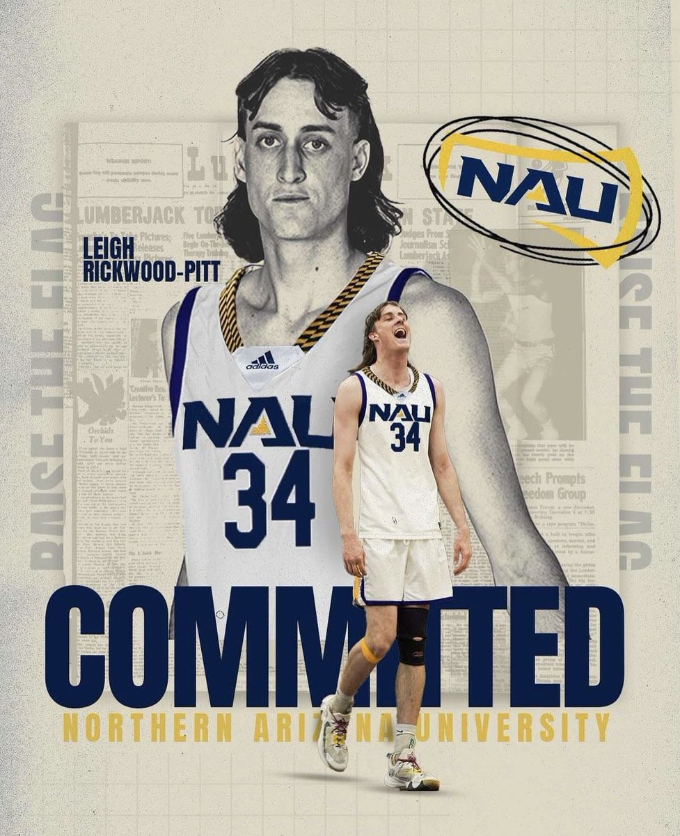 Congratulations to 6’10 F - Leigh Rickwood-Pitt who has committed to Northern Arizona University (NCAA I) @pitt_leigh @ProspectsAussie @VerbalCommits @JUCOadvocate @JucoRecruiting @PickandRollAU @AUSSIESinNCAAB