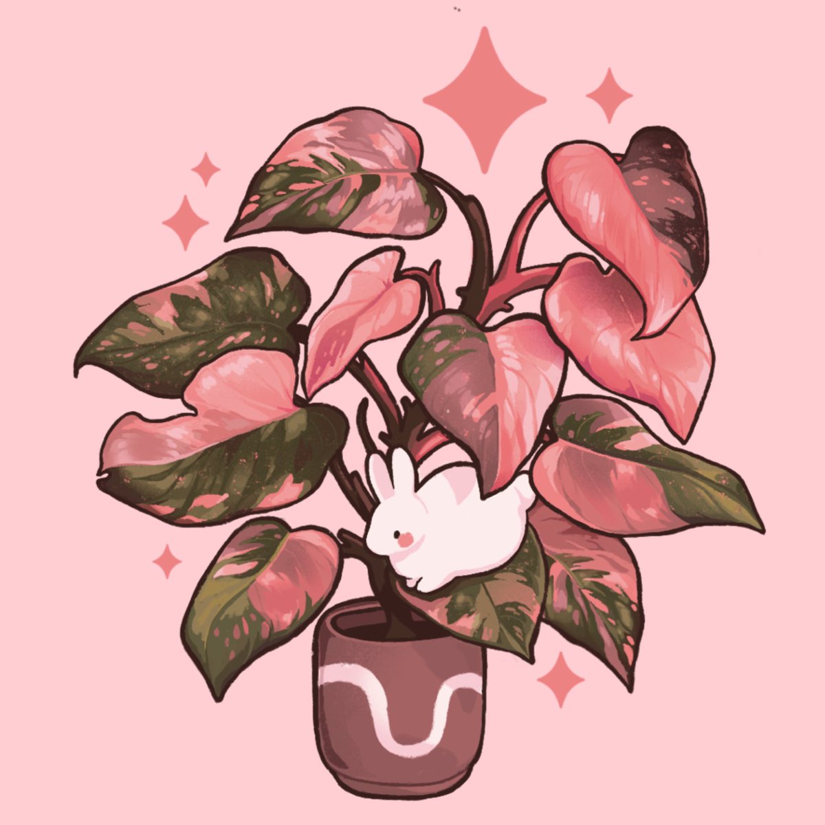 solo simple background ribbon flower pokemon (creature) sparkle no humans  illustration images