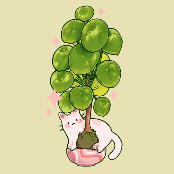 「猫 植物」のTwitter画像/イラスト(新着)