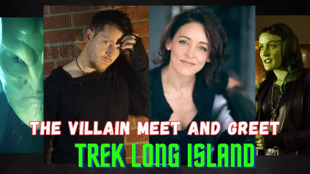 Our next Meet and Greet is with a couple of Villains, Elias Toufexis and Janet Kidder! This event is limited to a small number of attendees so get your spot fast! treklongisland.com #startrek #StarTrekDiscovery