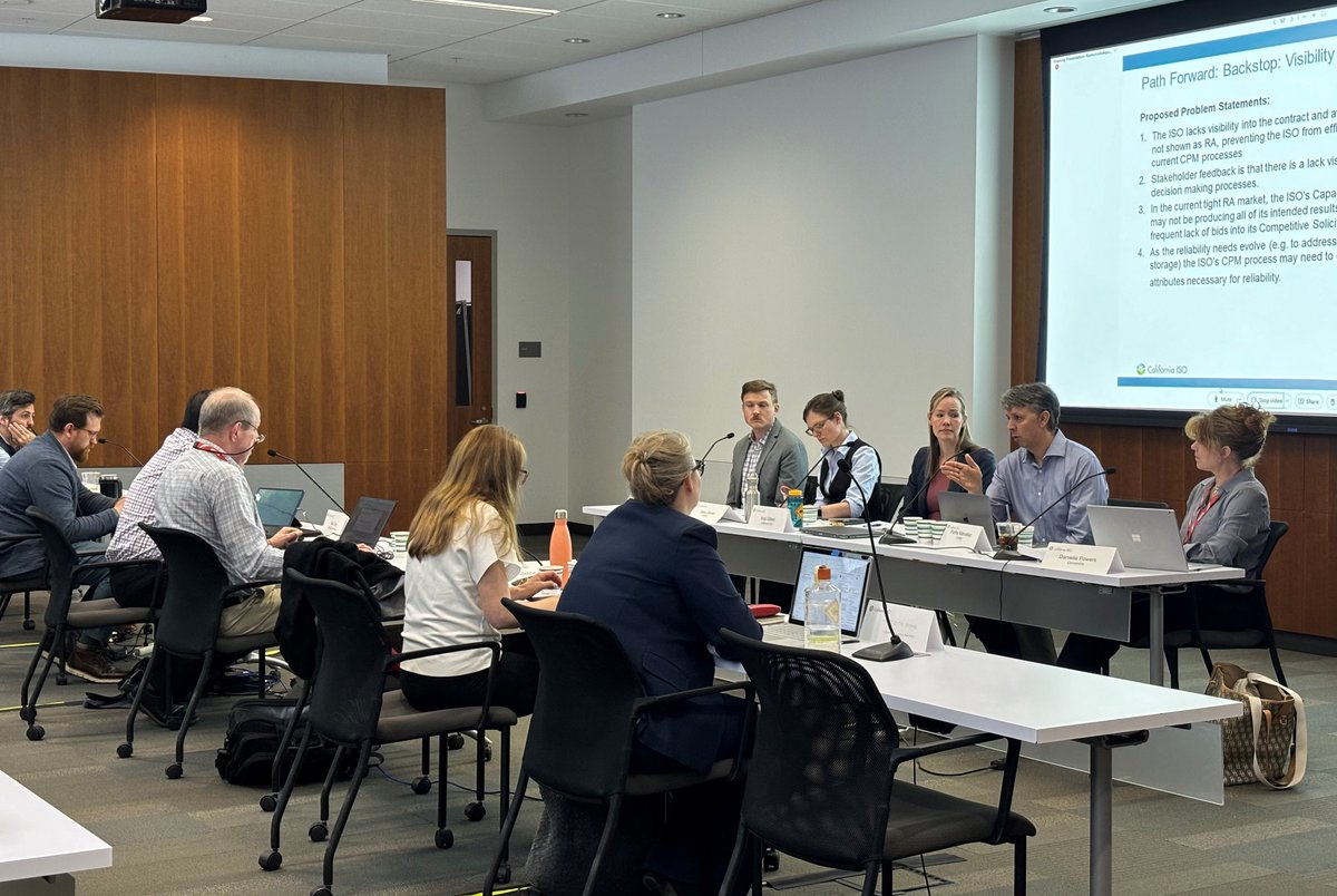 Today, the California ISO concluded the two-day working group meeting for Resource Adequacy Modeling and Program Design. Panelists addressed feedback surrounding the ISO’s Capacity Procurement Mechanism decision making processes.