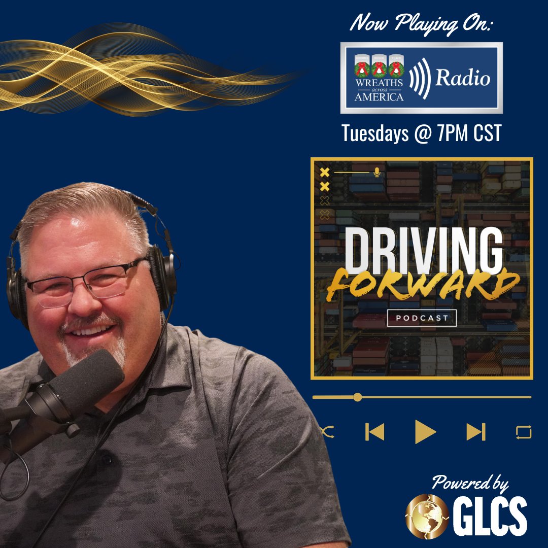 Good news! Starting today, GLCS' Driving Forward Thursday podcast will be re-broadcast every Tuesday on Wreaths Across America Radio at 7 PM CST. You can listen in on the Wreaths Across America website or on their iHeart Radio channel.