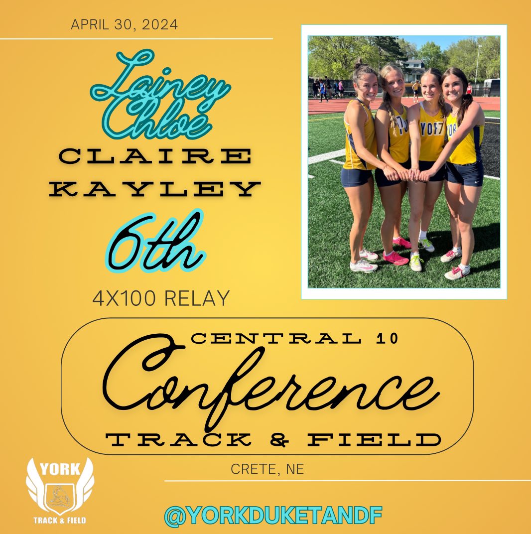 York Track & Field tweet media
