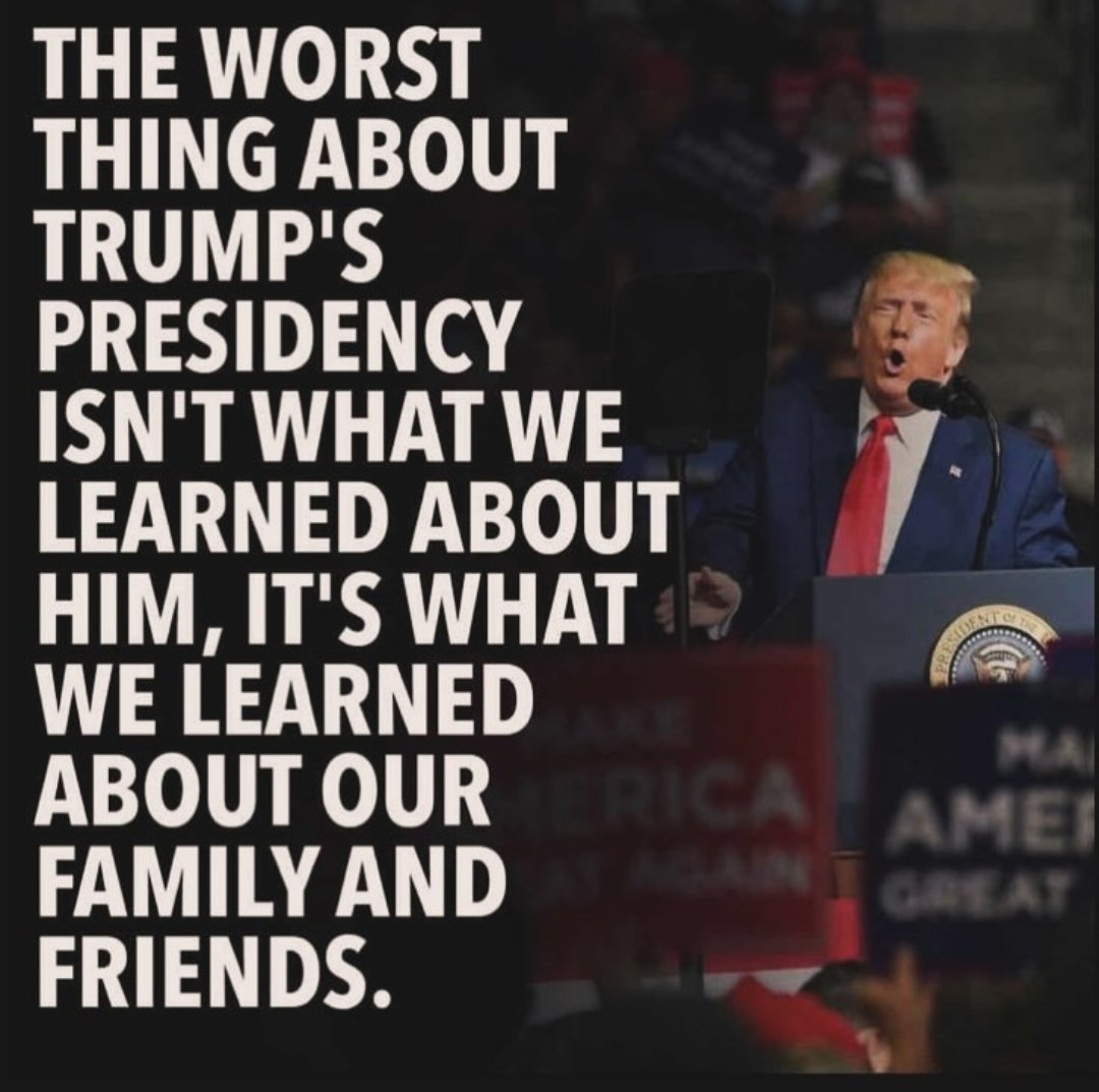 Have you personally had any experiences with family and friends who were Trump supporters? Yes or No?