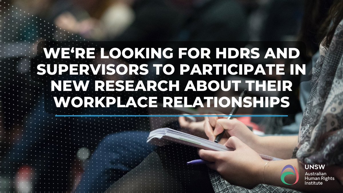 Our researchers are looking for HDRs and supervisors at <a href="/UTAS_/">University of Tasmania</a>, <a href="/Swinburne/">Swinburne University of Technology</a>, <a href="/uwanews/">UWA</a> and <a href="/jcu/">James Cook Uni</a> to participate in online surveys and interviews (with more unis to follow in the coming weeks). Find out more about the study at: bit.ly/HDRProject
