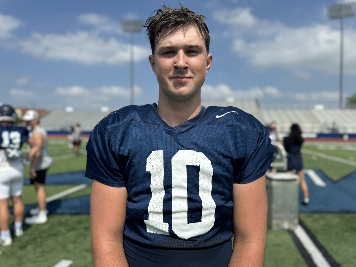 Flower Mound 2025 LB Elijah Luneke (6-1, 220) is a 2x alldistrict performer and in 2023 he made plays all over the field recording 145 tackles, and 10 TFLs @ElijahLuneke | @JagFBRecruits | @JagFootball | @bbasil01