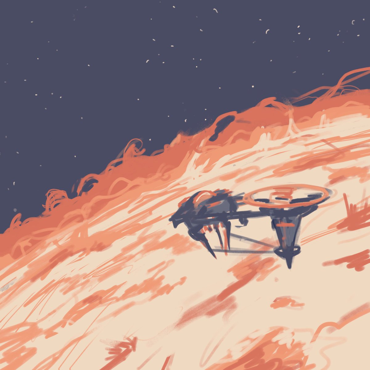 Colour palette practice #OuterWilds