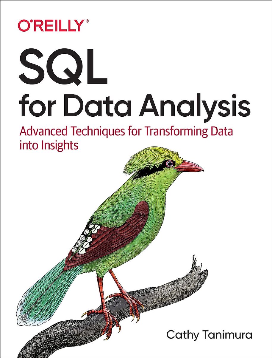 SQL for Data Analysis amzn.to/3U6MnQv #BigData #Analytics #DataScience #AI #MachineLearning #IoT #IIoT #Python #RStats #TensorFlow #Java #JavaScript #ReactJS #GoLang #CloudComputing #Serverless #DataScientist #Linux #Programming #Coding #100DaysofCode #SQL